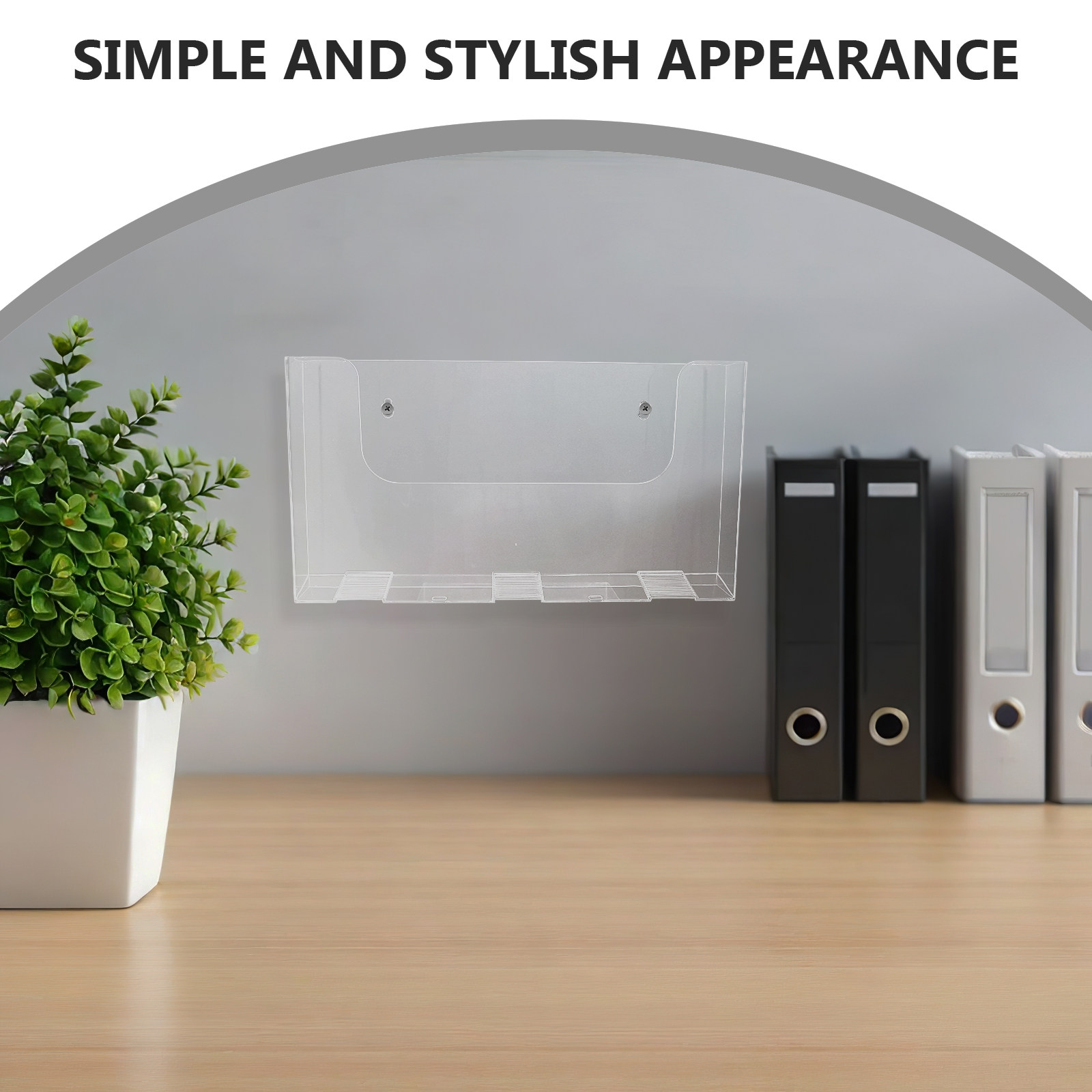 Porte-fichiers mural en acryli - Magazine Holder Rack avis et prix