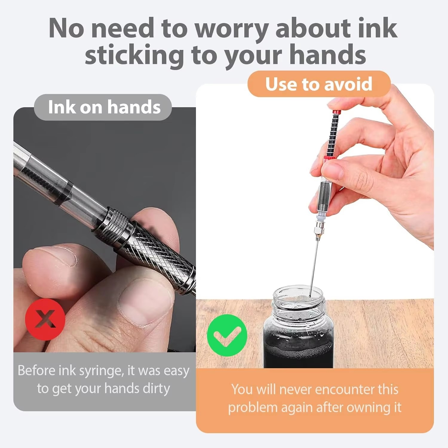 Seringue de remplissage d'encr - Fountain Pen Bottled Ink avis et prix